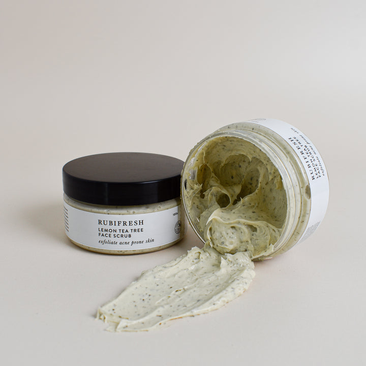 Lemon Tea Tree Face Scrub