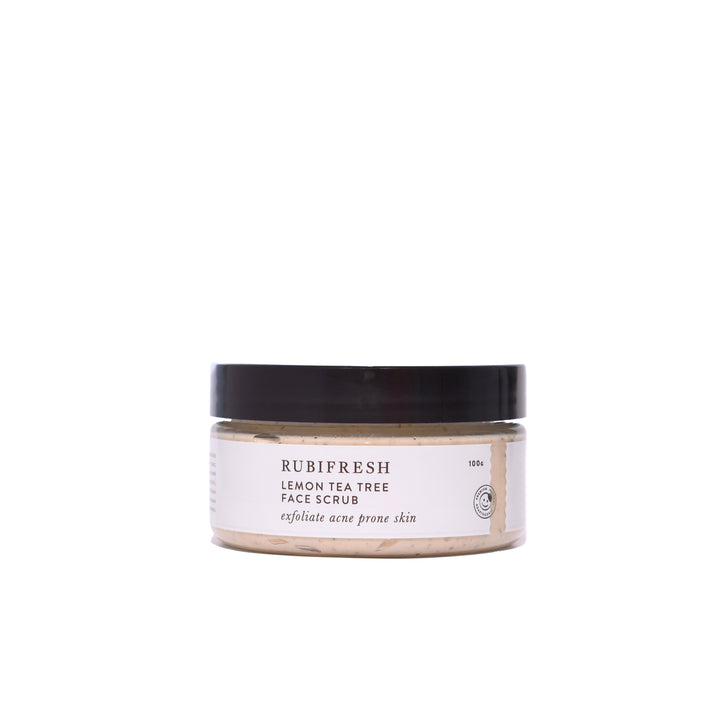 Lemon Tea Tree Face Scrub