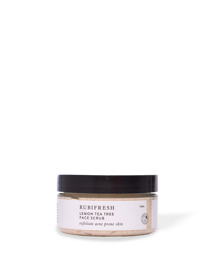 Lemon Tea Tree Face Scrub
